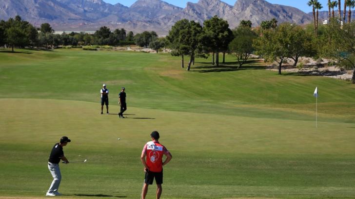 TPC Summerlin is laid out in the shadows of Red Rock Canyon.